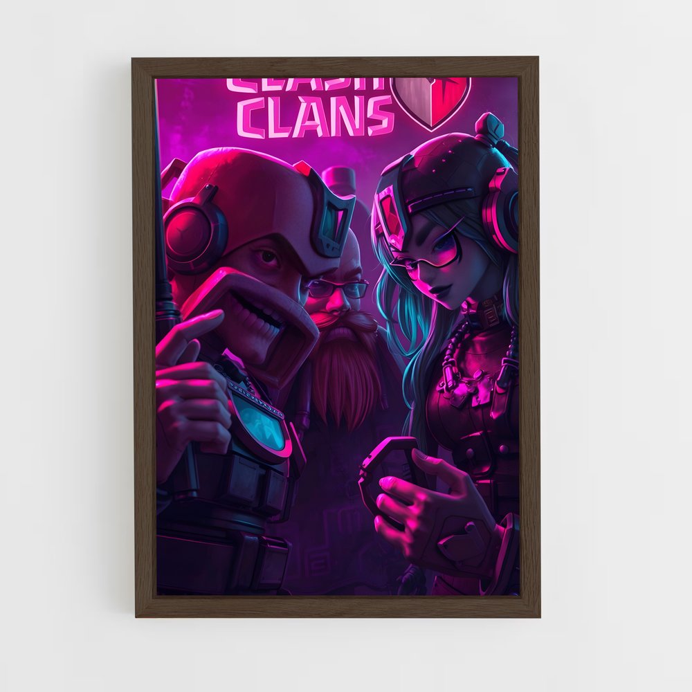 Poster Clan Wars – affiche Clash of clans (vue 5)
